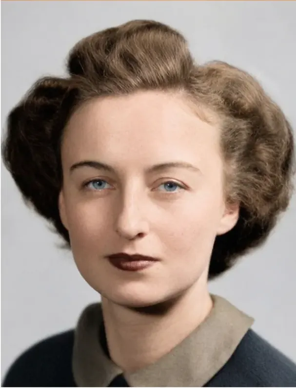 Restored by a real artist, this black-and-white photograph is ready to frame again