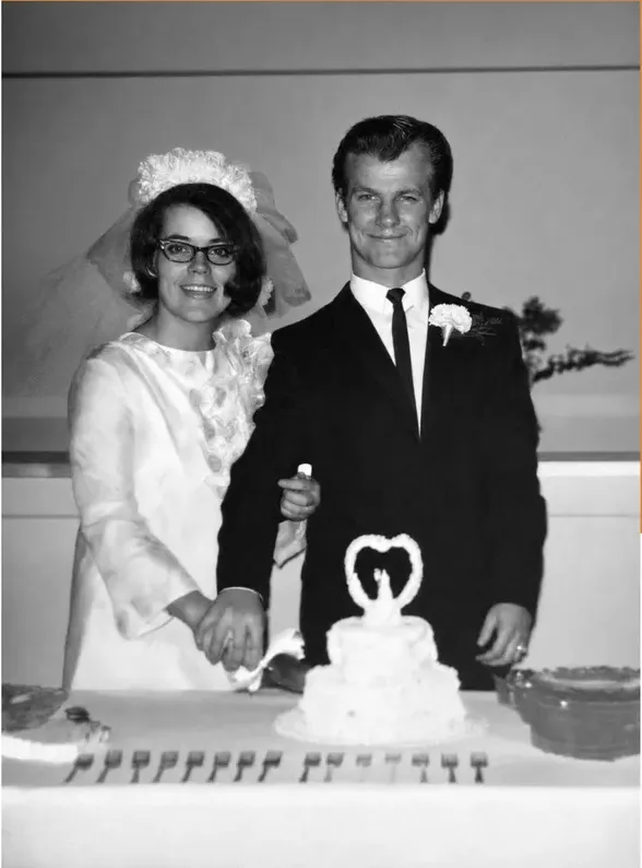 The finished restoration: this discoloured photograph looks the way the family remembers it