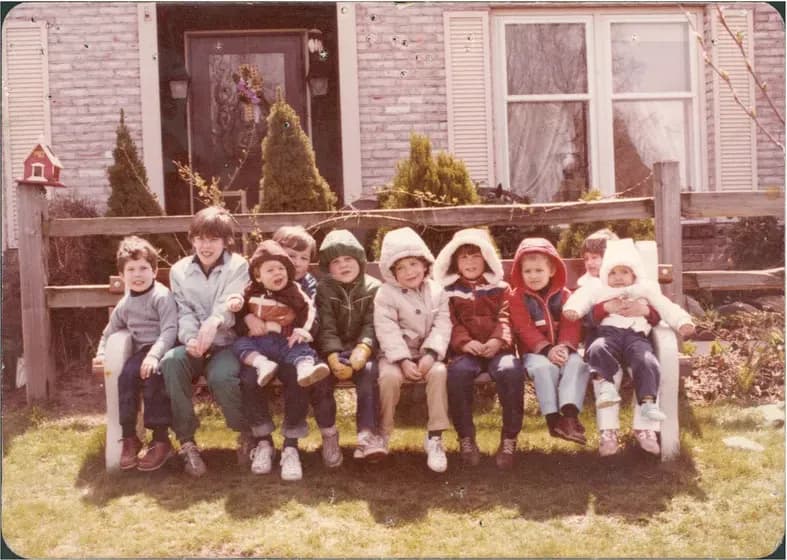 Discoloured photograph sent to MemoryCherish for expert photo restoration