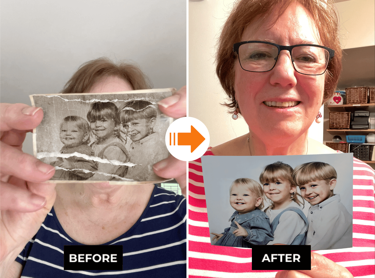 photo restoration results